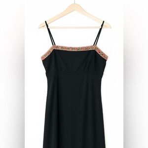 Vintage Black Dress with Union Label ERA: 1974 to 1995 ILGWU